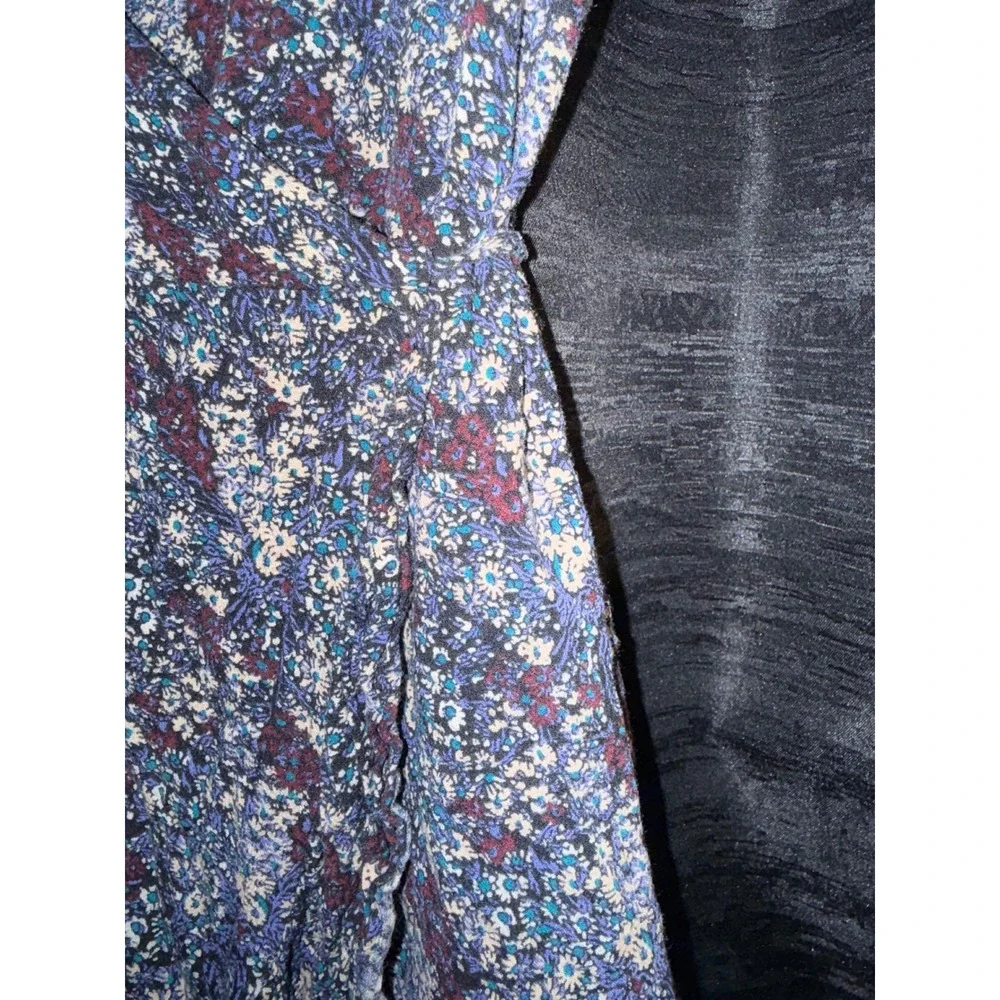 Free People Women's 2 Piece Bundle Long Sleeve Knit Top + Floral tank top small